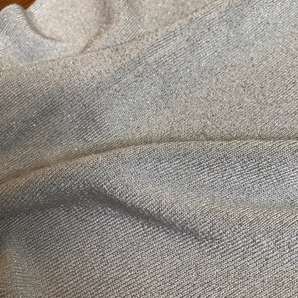 Loft Light Grey/ Silver Shimmer Tank Top - Picture 5 of 5